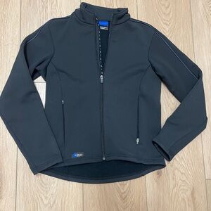 Irideon Horseback Riding Women's Black Softshell Zip Jacket Warm Like New